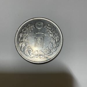 ♪♪【17824】 銀貨 1円銀貨(小型) 新1円銀貨 大正3年 ♪♪