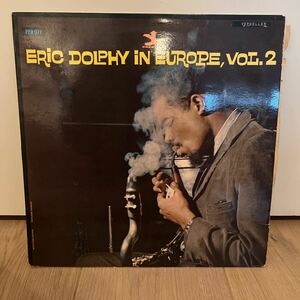 オランダオリジナル　van gelder刻印付　Eric dolphy in europe vol2 エリックドルフィー　インヨーロッパ　LPレコード