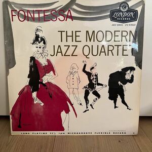 稀少UKモノ　London Atlantic盤　FONTESSA the modern jazz quartet LTZ-K15022 LPレコード　mono