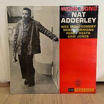 オランダモノ盤　1960年　NAT ADDERLEY / WORK SONG LP レコード　mono RIVERSIDE ナットアダレー_画像1