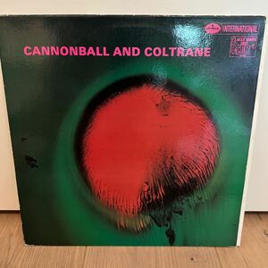 オランダステレオ盤　1969年　cannonball and coltrane LPレコード ジョンコルトレーン　キャノンボールアデレイ