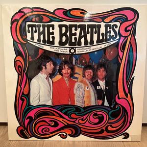 稀少ジャケ違い　ドイツ限定バルーンジャケ　the beatles ビートルズ　ラミレート加工　マト12PAL〜 LPレコード