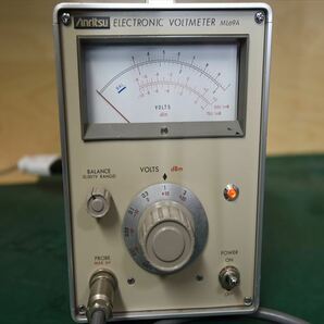 Anritsu アンリツ ML69A VOLTMETER  高周波電圧計 MA-61A付の画像4