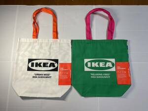 限定品　IKEA イケア　バンコク限定　ショッピングバッグ　2点セット