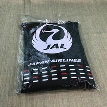 【未開封】JAL 日本航空 アメニティ 巾着袋 未開封 縦幅約23㎝ ｘ 横幅約18㎝(0)_画像1