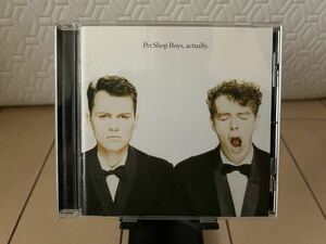 【送料込み】【輸入盤】ペットショップボーイズ PET SHOP BOYS ACTUALLY