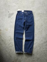 USA製【デッドストック/バレンシア工場】Levis 501 インディゴ デニムパンツ w32 内股シングル リーバイス 米国製 80s 90s 505 VINTAGE LVC_画像2