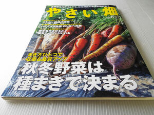 やさい畑 2023年8月号 秋冬野菜は種まきで決まる にんじん栽培の極意 白菜4品種 作り比べ実験