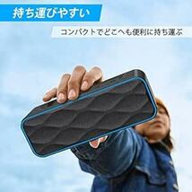 Bluetooth スピーカー ブルートゥーススピーカー IPX7防水 お風呂 ワイヤレススピーカー 20W ステレオ ポータブル_画像6