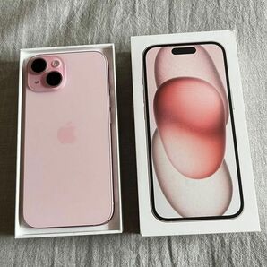 超美品 iPhone15 128GB ピンク SIMフリー 中国版