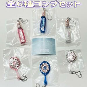 【A-52】ガチャガチャ　Flower Knows ミニチュアキーホルダー 月光人魚シリーズ　全6種セット　フラワーノーズ　フィギュア　コスメ