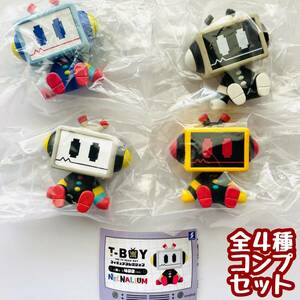 【B-42】ガチャガチャ　T-boy フィギュアコレクション　全4種セット　ロボット　カプセルトイ
