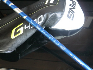 ■日本2024年PINGスリーブ付■未使用■フジクラ　24 VENTUS BLUE VELOCORE+ 7 (112.5-113cm弱)■FLEX S■