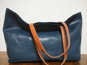  hand made cow leather original original leather *C creamer leather BT tote bag BL 030