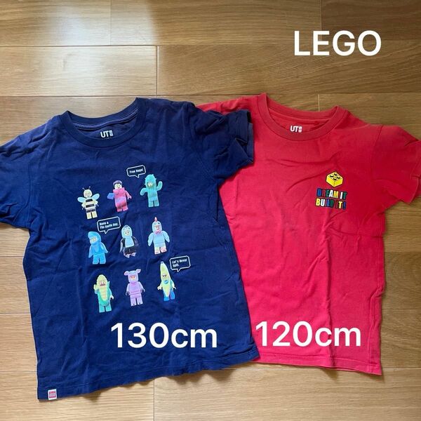 ユニクロ　UT LEGO Tシャツ 2枚セット　120cm 130cm 半袖Tシャツ