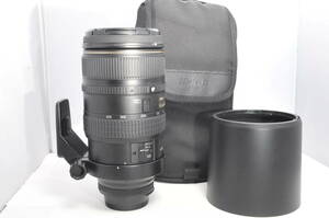 〓外観非常に綺麗　三脚座　フード付〓ニコン Nikon AF-S NIKKOR 80-400mm F4.5-5.6D ED VR