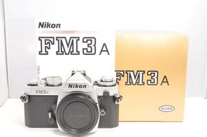 〓使用感なく非常に綺麗　元箱　説明書付き〓ニコン Nikon FM3A シルバー