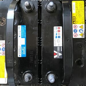 エネオスバッテリー　VF-L2-80B24L GS YUASAバッテリーEC-70B24L 中古品2個セット送料着払い　B24L