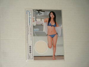 □■HIT's(2007)/川村ゆきえ 裏面プリントサイン入りコスチュームカード06-b(白ブラウス) #063/245