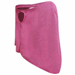 フェースカバー ネックウォーマー ピンク 紫外線対策 日焼け防止 吸汗 速乾 UVカット フェイスマスク ネックゲイター メンズ レディース