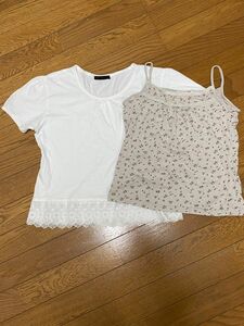 Tシャツ、キャミソール 2枚セット