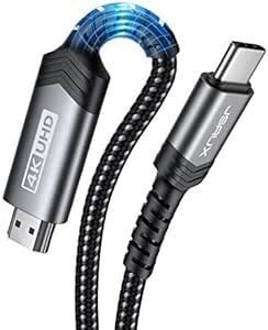 JSAUX USB-C to HDMI ケーブル 3m 【4K 60Hz対応】hdmi type-c 変換 ケーブル MacBoo