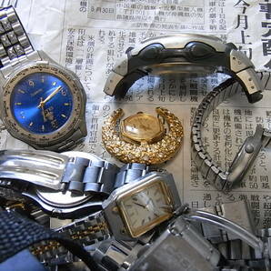 60サイズ 腕時計 懐中時計 まとめて アルバ ジバンシー クォーツ ジャンク メンズ デジタル アナログ 5/4の画像6