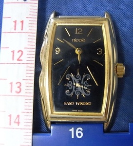  operation goods Junk dokta-z watch hand winding wristwatch Gold smosekonicole Nicole swiss movement