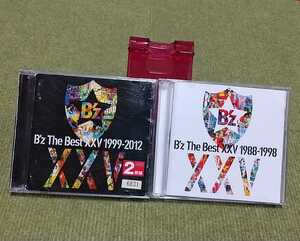 【超名盤！】B'z The best XXV 1988-1998 1999-2012 ２枚セット 白黒 ultra soul イチブトゼンブ ZERO 他56曲入り ベストCDアルバム best