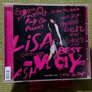 【名盤！】LiSA BEST Way ベストCDアルバム Catch the moment oath sign ASH ハローグッデイ Mr.Launcher Hi FiVE! Rall Go Round 