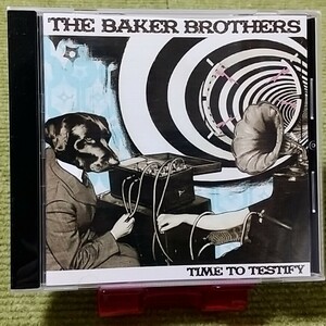 【名盤！】THE BAKER BROTHERS TIME TO TESTIFY ザベイカーブラザーズ CDアルバム ジャズバンド JAZZ ファンク