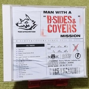 MAN WITH A MISSION CD/MAN WITH A B-SIDES & COVERS MISSION 20/4/1発売 オリコン加盟店