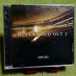 【名盤！】LUNA SEA Never sold out2 ライブCDアルバム 2枚組 ベスト best ルナシー dejave rosier I for you true blue wish ベスト best 