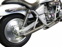 ◆新品U-CP マグナ250/MAGNA250/V-TWIN MAGNAステンレス スラッシュカット マフラー_画像2