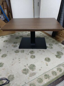  shop front delivery recommendation ]nitoli going up and down type ko tap Latte .ko heater attachment dining table going up and down type 2021 year made used present condition delivery 