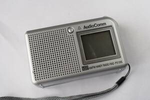 Audio Comm　RAD-5130S-S AM/FMラジオ　オーム電機　**ジャンク**