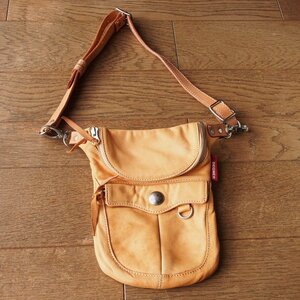 DEGNER Degner long wallet bag leather shoulder bag leather made 