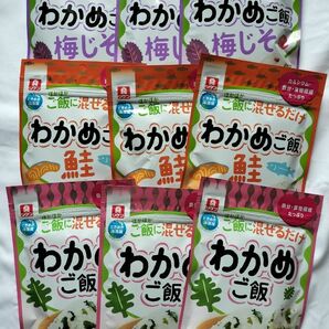 リケン ご飯に混ぜるだけ わかめご飯 ３種 x３ 