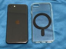 Apple iPhone SE（第二世代）64GB ブラック　SIMロック解除済　送料込　難あり_画像1