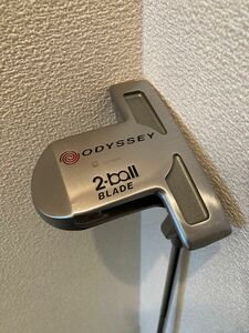 美品！オデッセイ　初代ホワイトホット2ball-blade　パター　33インチ ODYSSEY 2ボールブレード