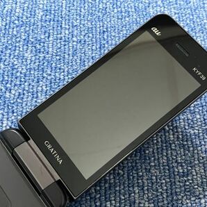 au【SIMロックなし】KYF39 GRATINA グラティーナ ブラック 黒 本体のみ 利用制限〇 ガラケー 折りたたみ携帯 IMEI：359906097075795 NO.9の画像3