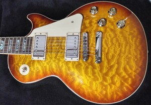 Gibson Les Paul Standard Premium Quilt Honey Burst 2015 Anniversary 100th ケース付 自動チューナー有 キルト キルテッド