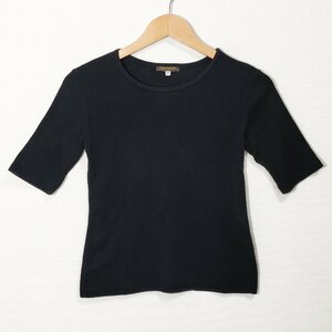 S2466●送料198円～ LOUIS VUITTON ルイヴィトン スタッフ用 ユニフォーム XS 非売品 レア 半袖 コットン カットソー Tシャツ ブラック 黒