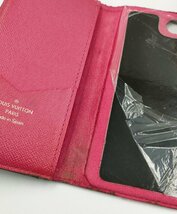 S2550●送料198円～ LOUIS VUITTON ルイヴィトン モノグラム フォリオ8 iphone8 マイLV ワールドツアー ケース スマホケース_画像10