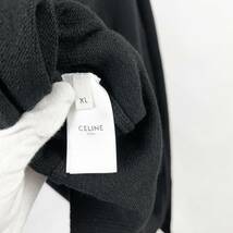 Celine(セリーヌ) Casual Cashmere Longsleeve Sweater Knit (black)_画像8