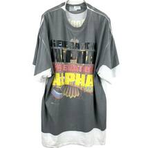 Vetements(ヴェットモン) Generation Alpha Tee ジェネレーションアルファ転写プリント半袖Tシャツ 18AW T Shirt (grey)_画像1