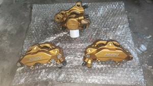 CB400SF 純正キャリパー ニッシン 4pot NISSIN フロントキャリパー 左右SET 固着なし CBR929RR CBR954RR