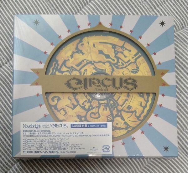 Novelbright Major 3rd Full Album『CIRCUS』　DVD付きスペシャルフォトブック付き　