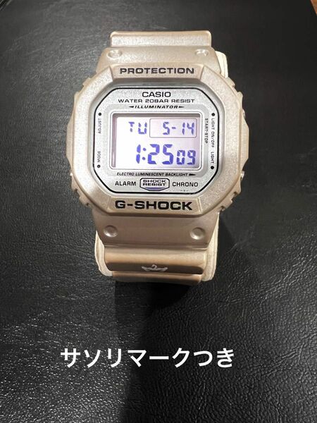 希少 G-SHOCK DW-5600CG-8ZJF シルバーゴールドメタリック