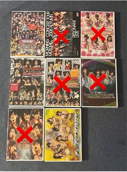 バラ売り可能 DVD3枚セット ℃-ute Berryz工房 helloproject ハロプロ シャッフルデート